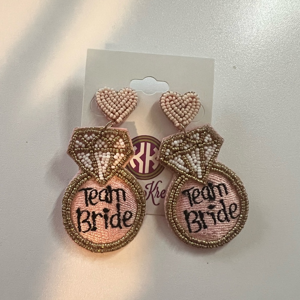 Team Bride' Earrings